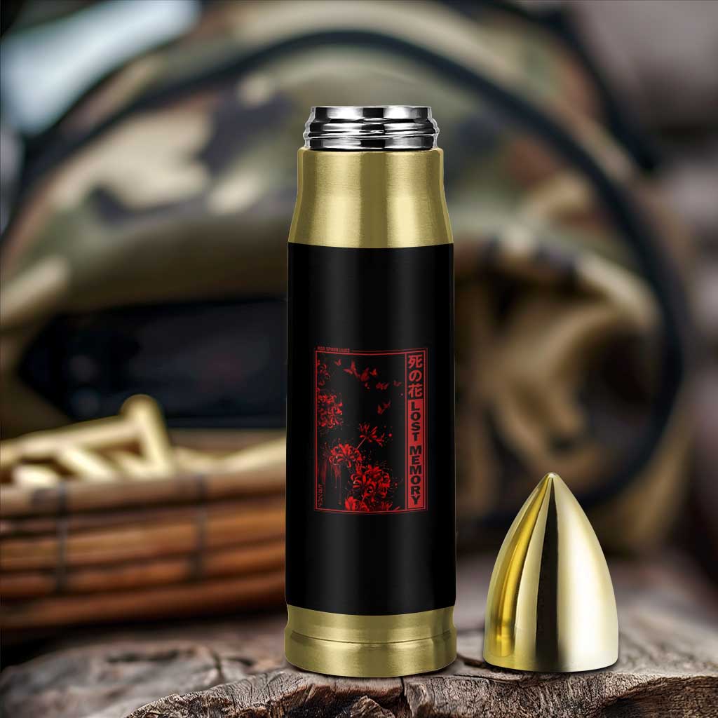 Japanese Spider Lily Bullet Tumbler Soft Grunge Anime Aesthetic Flower - Wonder Print Shop