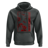 Japanese Spider Lily Hoodie Soft Grunge Anime Aesthetic Flower - Wonder Print Shop