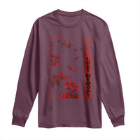 Japanese Spider Lily Long Sleeve Shirt Soft Grunge Anime Aesthetic Flower - Wonder Print Shop