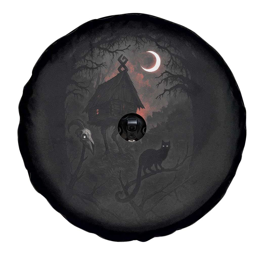 Baba Yaga House Spare Tire Cover Gothic Slavic Folklore Russia Fairy Tale - Wonder Print Shop