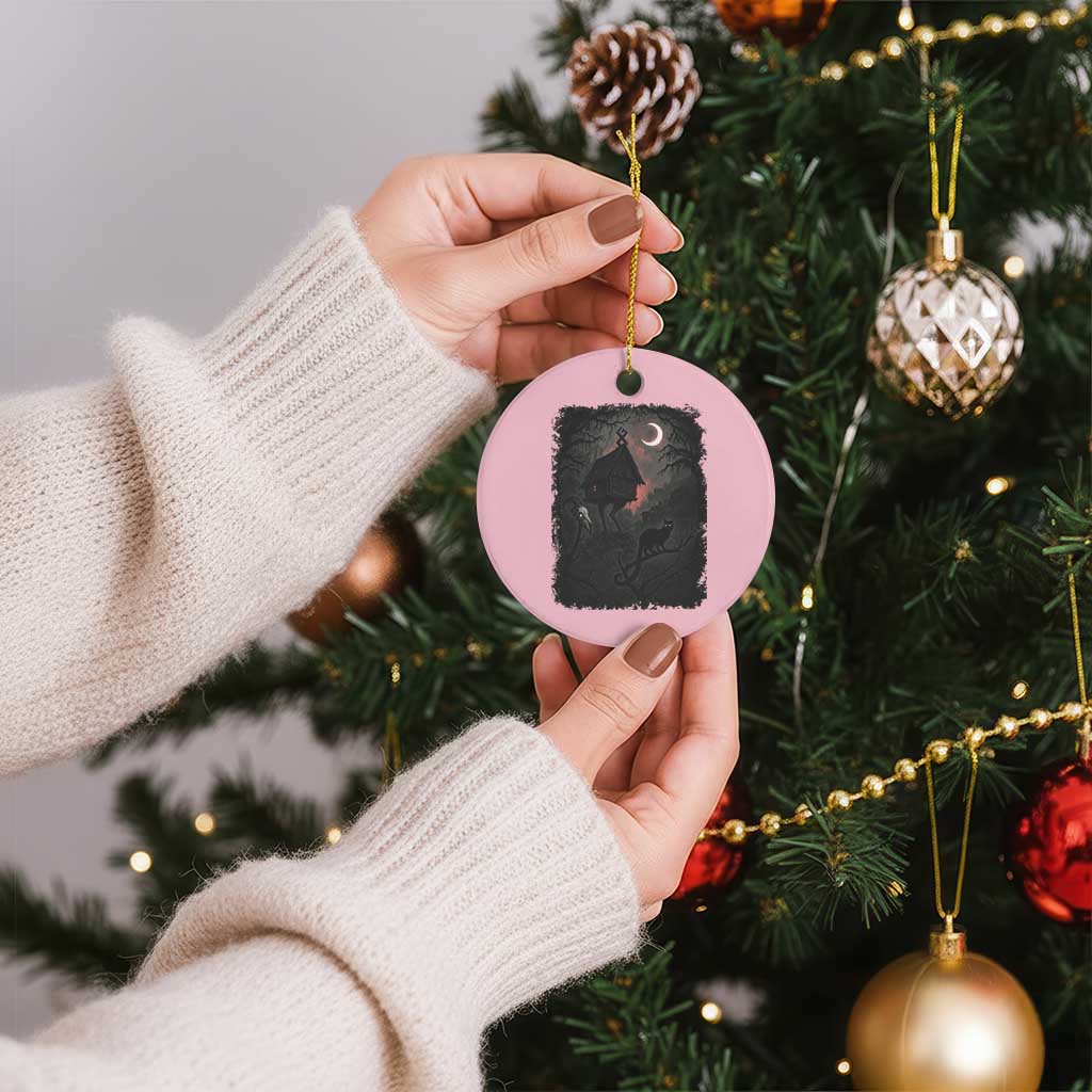 Baba Yaga House Ceramic Ornament Gothic Slavic Folklore Russia Fairy Tale - Wonder Print Shop