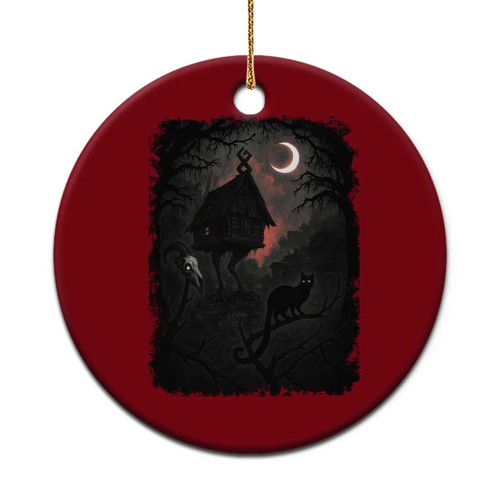 Baba Yaga House Ceramic Ornament Gothic Slavic Folklore Russia Fairy Tale - Wonder Print Shop