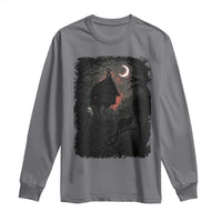 Baba Yaga House Long Sleeve Shirt Gothic Slavic Folklore Russia Fairy Tale - Wonder Print Shop