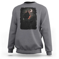 Baba Yaga House Sweatshirt Gothic Slavic Folklore Russia Fairy Tale - Wonder Print Shop