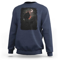 Baba Yaga House Sweatshirt Gothic Slavic Folklore Russia Fairy Tale - Wonder Print Shop