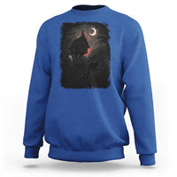 Baba Yaga House Sweatshirt Gothic Slavic Folklore Russia Fairy Tale - Wonder Print Shop