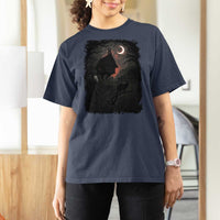 Baba Yaga House T Shirt For Women Gothic Slavic Folklore Russia Fairy Tale - Wonder Print Shop