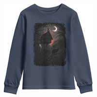 Baba Yaga House Youth Sweatshirt Gothic Slavic Folklore Russia Fairy Tale - Wonder Print Shop