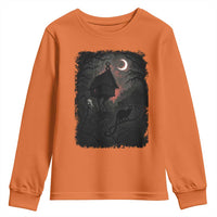 Baba Yaga House Youth Sweatshirt Gothic Slavic Folklore Russia Fairy Tale - Wonder Print Shop