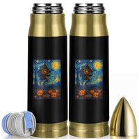 Baba Yaga House Bullet Tumbler Starry Night Van Gogh Slavic Folklore Russia Fairy Tale - Wonder Print Shop