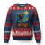 Baba Yaga House Ugly Christmas Sweater Starry Night Van Gogh Slavic Folklore Russia Fairy Tale - Wonder Print Shop