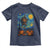 Baba Yaga House Toddler T Shirt Starry Night Van Gogh Slavic Folklore Russia Fairy Tale - Wonder Print Shop