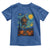 Baba Yaga House Toddler T Shirt Starry Night Van Gogh Slavic Folklore Russia Fairy Tale - Wonder Print Shop