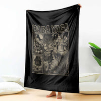 Baba Yaga House Throw Blanket Slavic Folklore Russia Fairy Tale Horror Fans - Wonder Print Shop