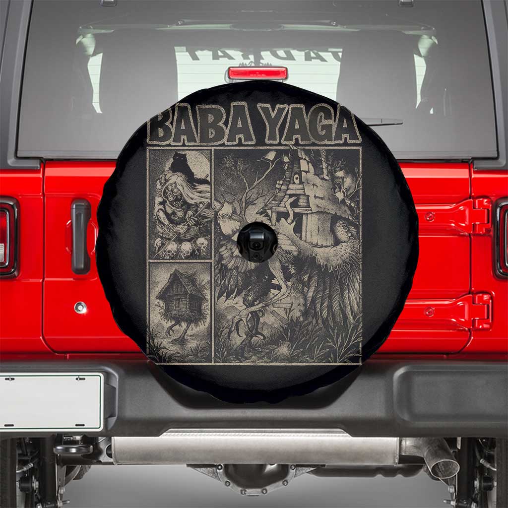 Baba Yaga House Spare Tire Cover Slavic Folklore Russia Fairy Tale Horror Fans - Wonder Print Shop