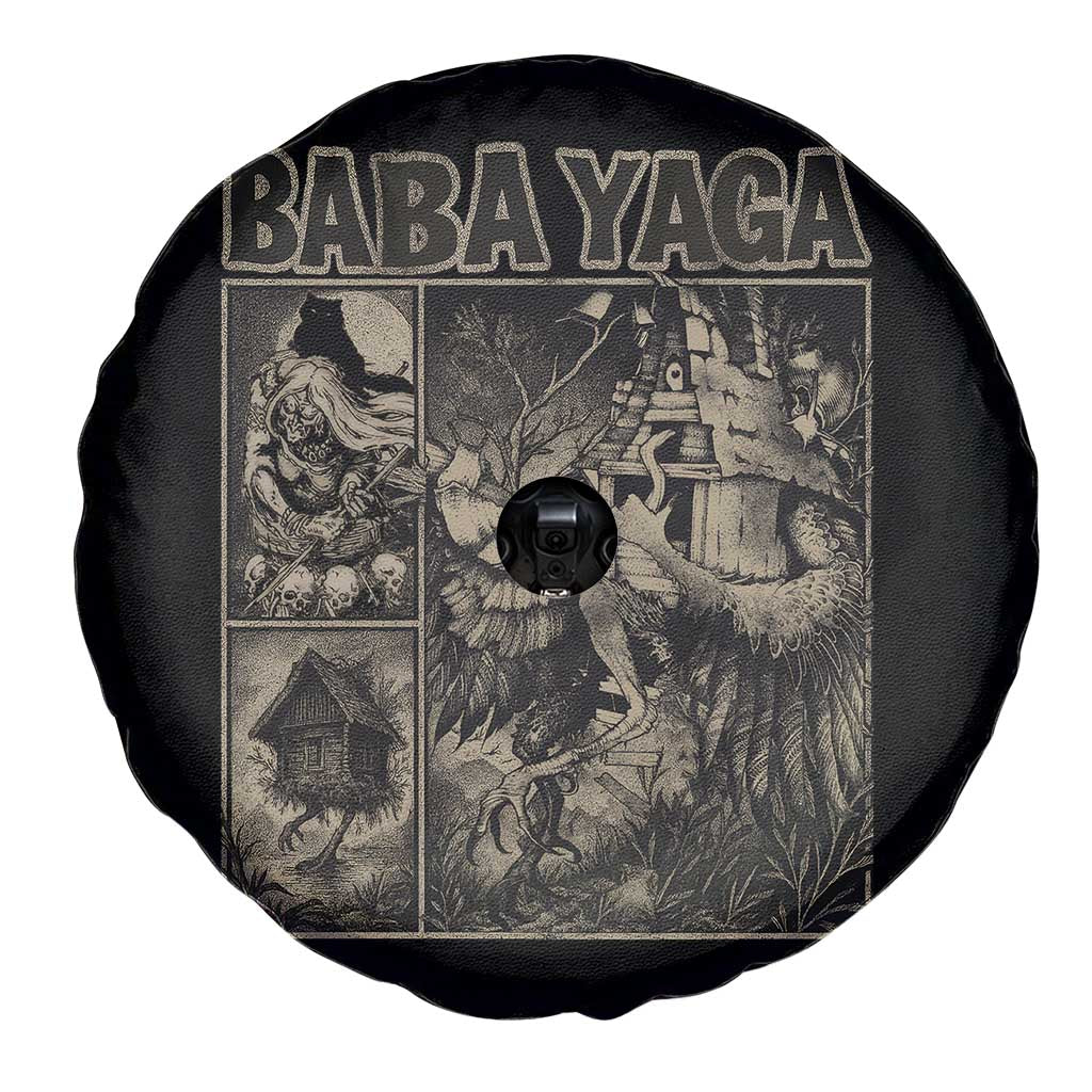 Baba Yaga House Spare Tire Cover Slavic Folklore Russia Fairy Tale Horror Fans - Wonder Print Shop