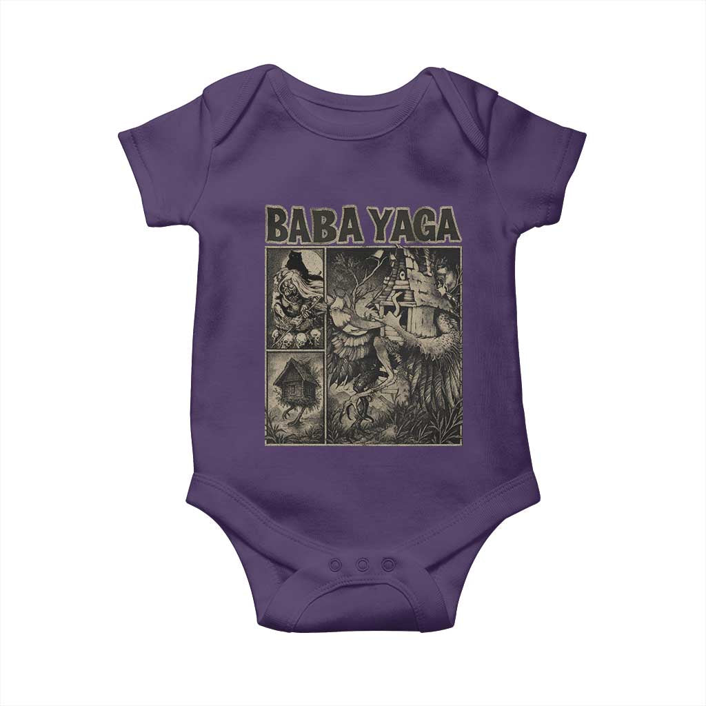 Baba Yaga House Baby Onesie Slavic Folklore Russia Fairy Tale Horror Fans - Wonder Print Shop