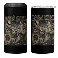 Baba Yaga House 4 in 1 Can Cooler Tumbler Slavic Folklore Russia Fairy Tale Horror Fans - Wonder Print Shop