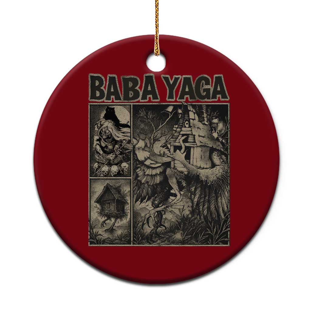 Baba Yaga House Ceramic Ornament Slavic Folklore Russia Fairy Tale Horror Fans - Wonder Print Shop