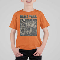Baba Yaga House T Shirt For Kid Slavic Folklore Russia Fairy Tale Horror Fans - Wonder Print Shop