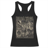 Baba Yaga House Racerback Tank Top Slavic Folklore Russia Fairy Tale Horror Fans - Wonder Print Shop