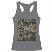 Baba Yaga House Racerback Tank Top Slavic Folklore Russia Fairy Tale Horror Fans - Wonder Print Shop