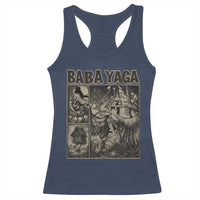 Baba Yaga House Racerback Tank Top Slavic Folklore Russia Fairy Tale Horror Fans - Wonder Print Shop