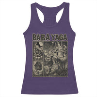 Baba Yaga House Racerback Tank Top Slavic Folklore Russia Fairy Tale Horror Fans - Wonder Print Shop