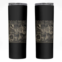Baba Yaga House Skinny Tumbler Slavic Folklore Russia Fairy Tale Horror Fans - Wonder Print Shop