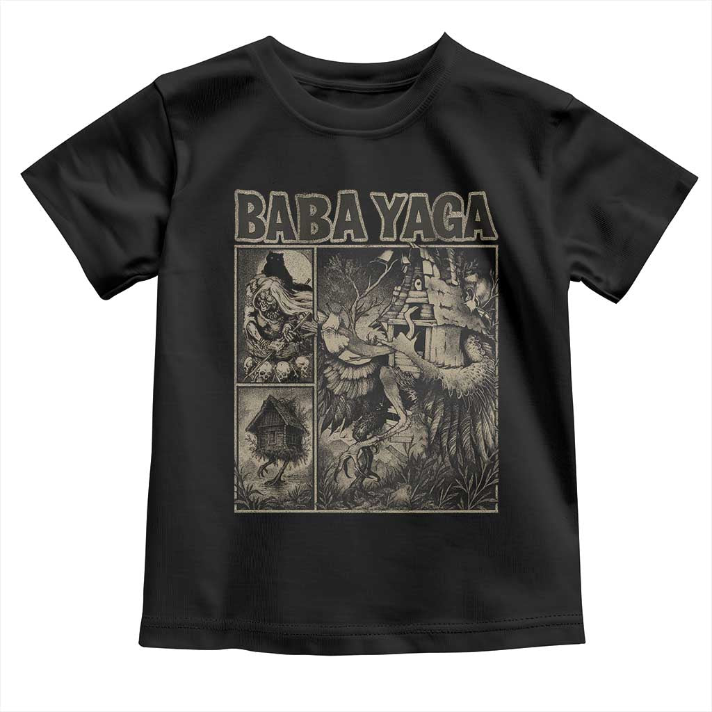 Baba Yaga House Toddler T Shirt Slavic Folklore Russia Fairy Tale Horror Fans - Wonder Print Shop
