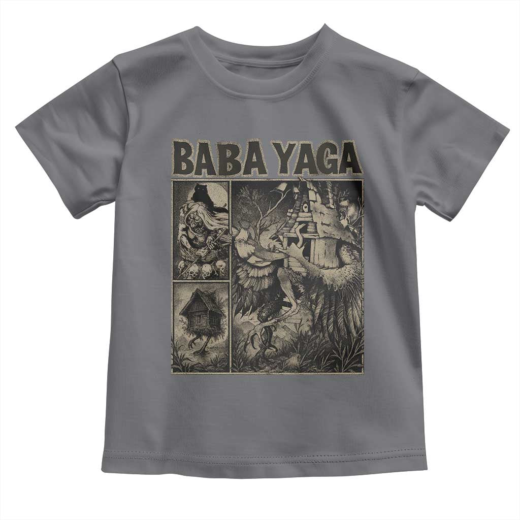 Baba Yaga House Toddler T Shirt Slavic Folklore Russia Fairy Tale Horror Fans - Wonder Print Shop