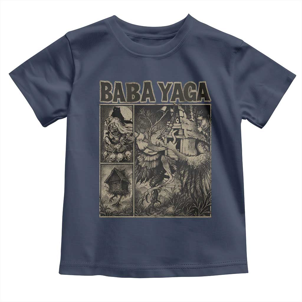 Baba Yaga House Toddler T Shirt Slavic Folklore Russia Fairy Tale Horror Fans - Wonder Print Shop