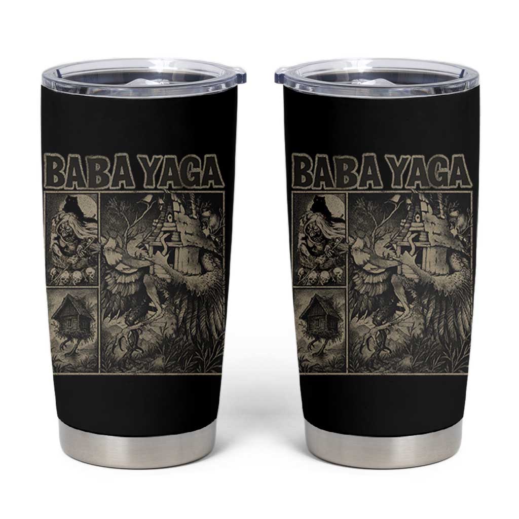 Baba Yaga House Tumbler Cup Slavic Folklore Russia Fairy Tale Horror Fans - Wonder Print Shop