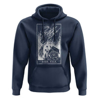 Baba Yaga House Tarot Card Hoodie Botanical Slavic Folklore Pagan Witchy - Wonder Print Shop
