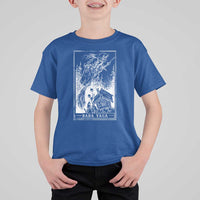 Baba Yaga House Tarot Card T Shirt For Kid Botanical Slavic Folklore Pagan Witchy - Wonder Print Shop