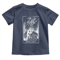 Baba Yaga House Tarot Card Toddler T Shirt Botanical Slavic Folklore Pagan Witchy - Wonder Print Shop