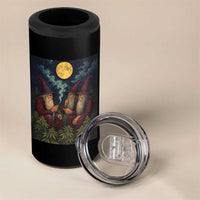 Wizard 420 Smoking Marijuana 4 in 1 Can Cooler Tumbler Funny Stoner Weed Lover Meme