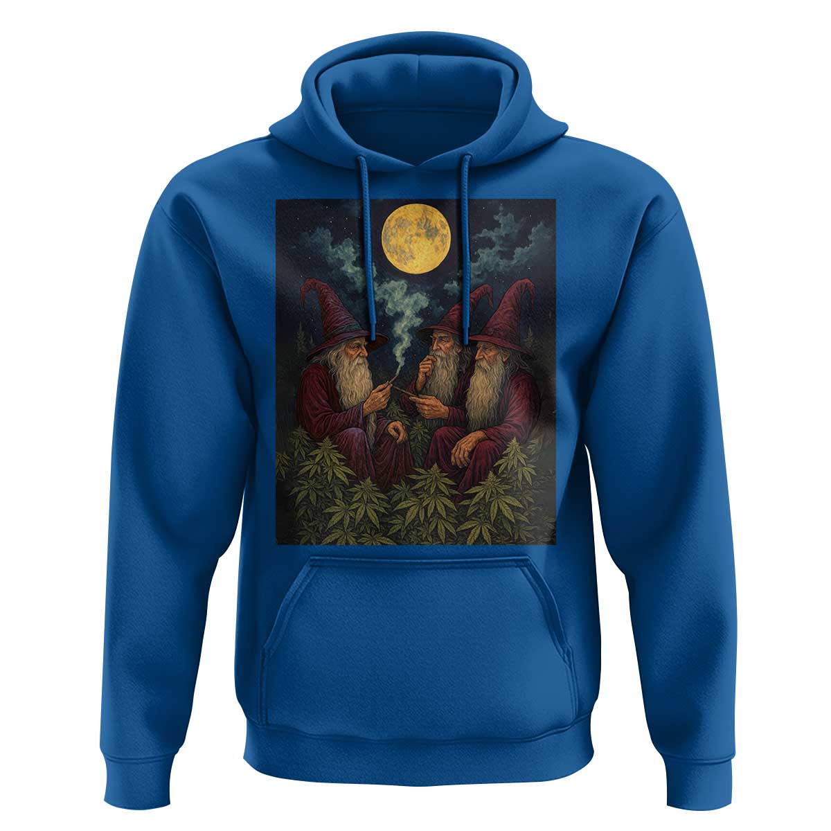 Wizard 420 Smoking Marijuana Hoodie Funny Stoner Weed Lover Meme