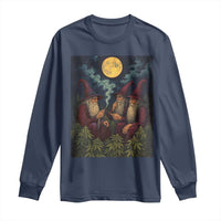 Wizard 420 Smoking Marijuana Long Sleeve Shirt Funny Stoner Weed Lover Meme