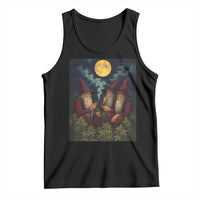 Wizard 420 Smoking Marijuana Tank Top Funny Stoner Weed Lover Meme