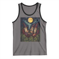 Wizard 420 Smoking Marijuana Tank Top Funny Stoner Weed Lover Meme