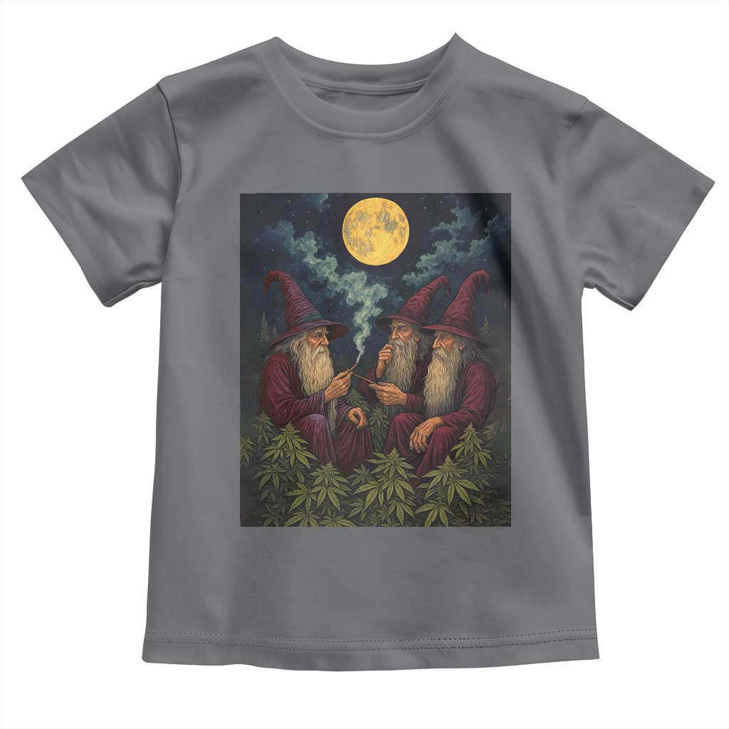Wizard 420 Smoking Marijuana Toddler T Shirt Funny Stoner Weed Lover Meme