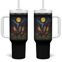 Wizard 420 Smoking Marijuana Tumbler With Handle Funny Stoner Weed Lover Meme