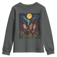 Wizard 420 Smoking Marijuana Youth Sweatshirt Funny Stoner Weed Lover Meme