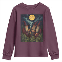Wizard 420 Smoking Marijuana Youth Sweatshirt Funny Stoner Weed Lover Meme