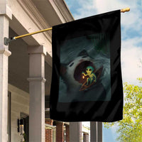 Funny Alien Cat Meme Garden Flag Weird Silly - Wonder Print Shop