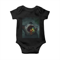 Funny Alien Cat Meme Baby Onesie Weird Silly - Wonder Print Shop