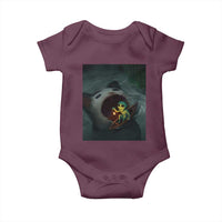 Funny Alien Cat Meme Baby Onesie Weird Silly - Wonder Print Shop
