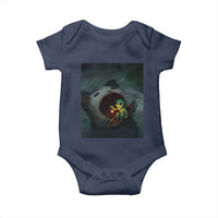 Funny Alien Cat Meme Baby Onesie Weird Silly - Wonder Print Shop