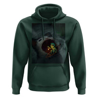Funny Alien Cat Meme Hoodie Weird Silly - Wonder Print Shop
